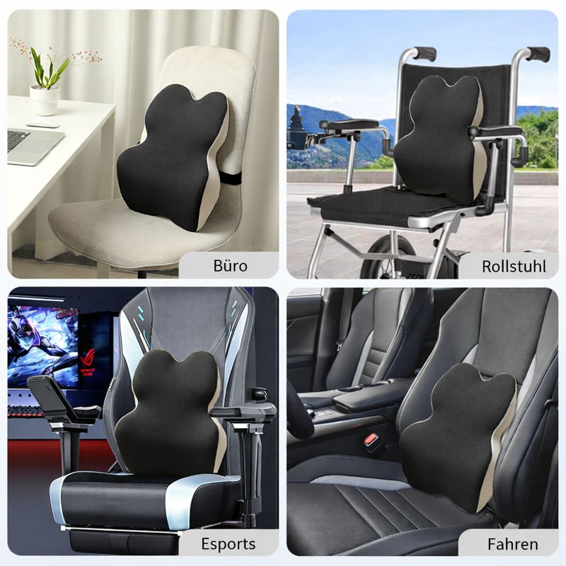 Ergonomisches Rückenkissen