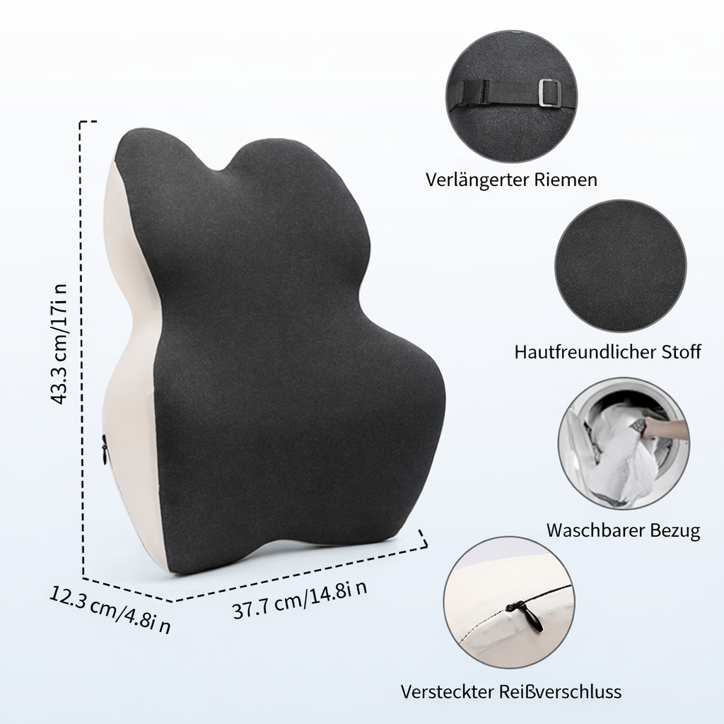Ergonomisches Rückenkissen